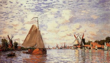Die Zaan in Zaandam Claude Monet Ölgemälde